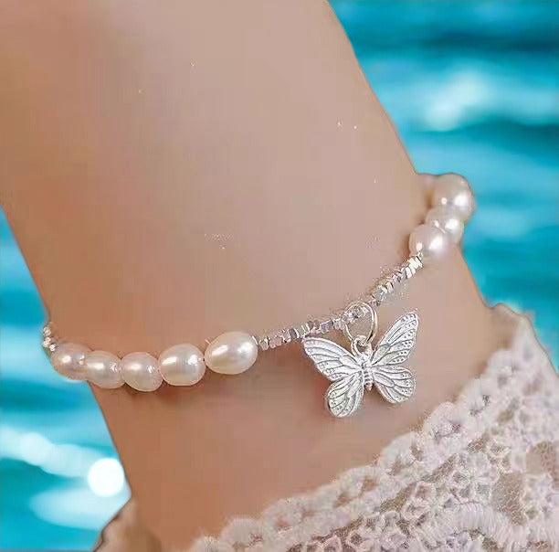 AAA1003 Freshwater pearl bracelet  for festival party daily with verification Mather's day Christmas day Valentine's Day Gift