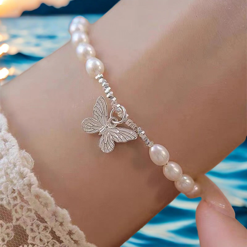 AAA1003 Freshwater pearl bracelet  for festival party daily with verification Mather's day Christmas day Valentine's Day Gift