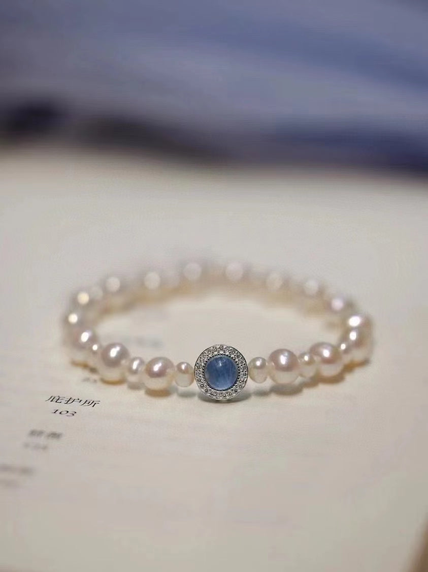 AAA1003 Freshwater pearl bracelet  for festival party daily with verification Mather's day Christmas day Valentine's Day Gift