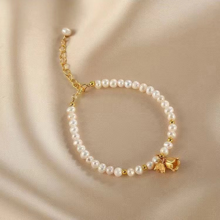 AAA1003 Freshwater pearl bracelet  for festival party daily with verification Mather's day Christmas day Valentine's Day Gift