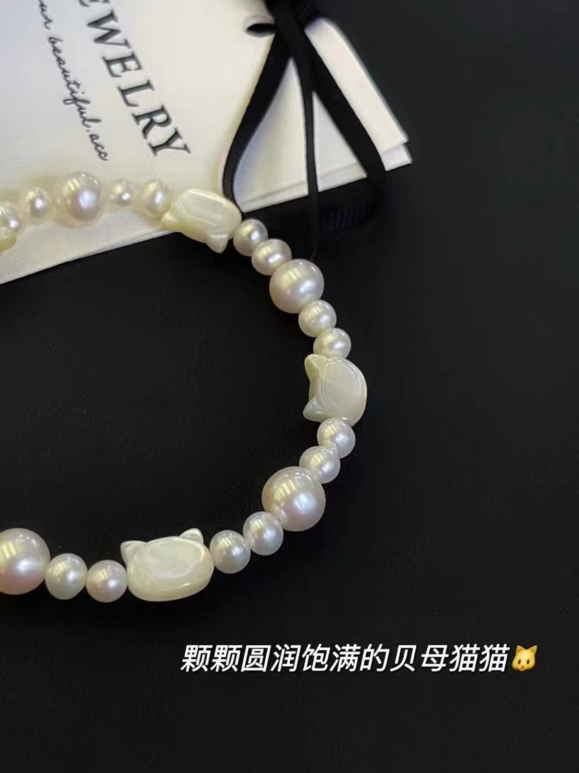 AAA1003 Freshwater pearl bracelet  for festival party daily with verification Mather's day Christmas day Valentine's Day Gift