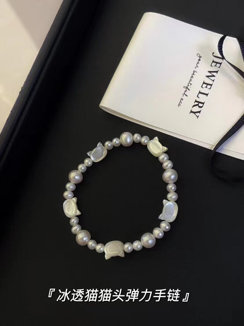 AAA1003 Freshwater pearl bracelet  for festival party daily with verification Mather's day Christmas day Valentine's Day Gift