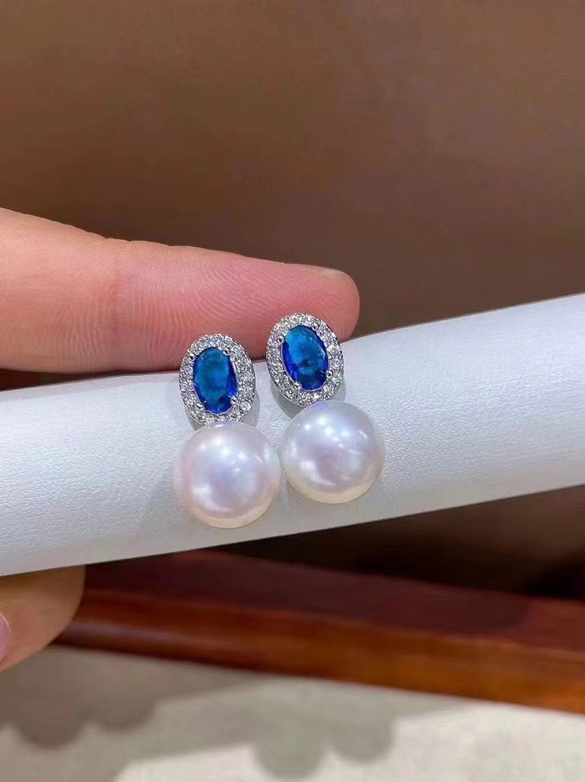 AAA2428 Freshwater Crystal Earrings for festival party daily with verification Mather's day Christmas day Valentine's Day Gift